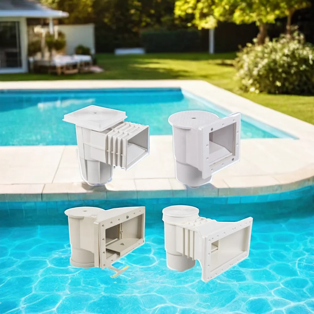 swimming pool wide mouth wall skimmer