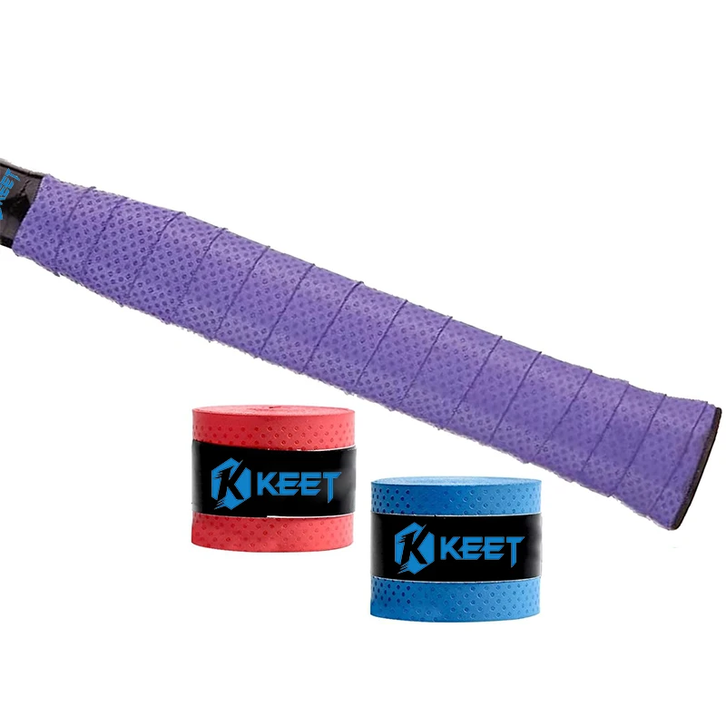 Logo Customized Pickleball Paddle Tennis Badminton Overgrip Silicone Rings Tennis Racket Grips