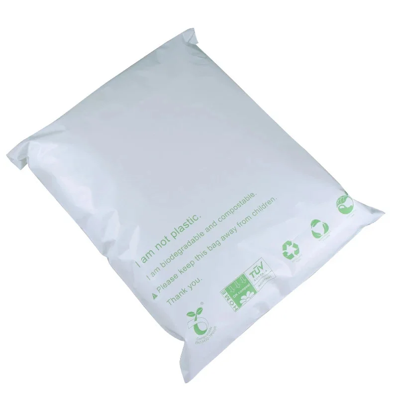 Biodegradable compostable ordinary delivery mailing bagary mailing shipping bag compostable courier shipping mail mailer bag