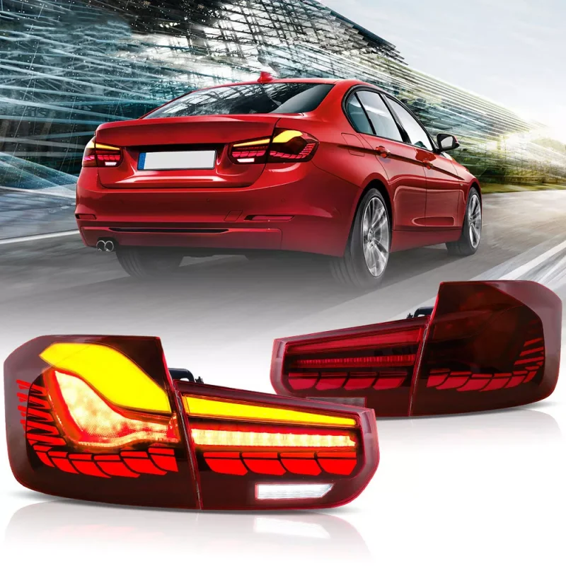 New Arrival Smoked OLED Tail Lights For 2012-2018 BMW 3 Series F30 F35 F80 Rear Lamps M3 Led Taillight Assembly