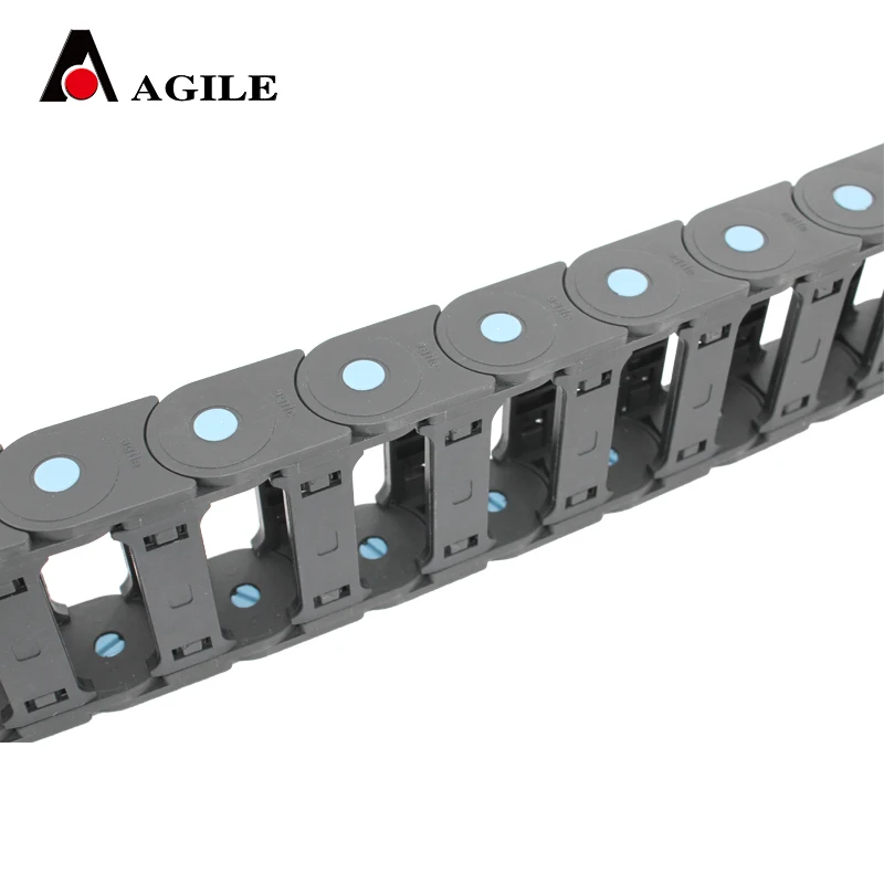 
25*70 mm MTK nylon open type openable drag chain 