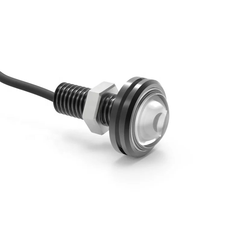 18mm Led Eagle Eye Daytime Running DRL Tail Backup Light Clearance Marker Flashing Light For Car Truck Motorcycle