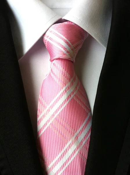 Wholesale Neckties With High Quality For Businessmen 100% Polyester Stripe Woven Neckties