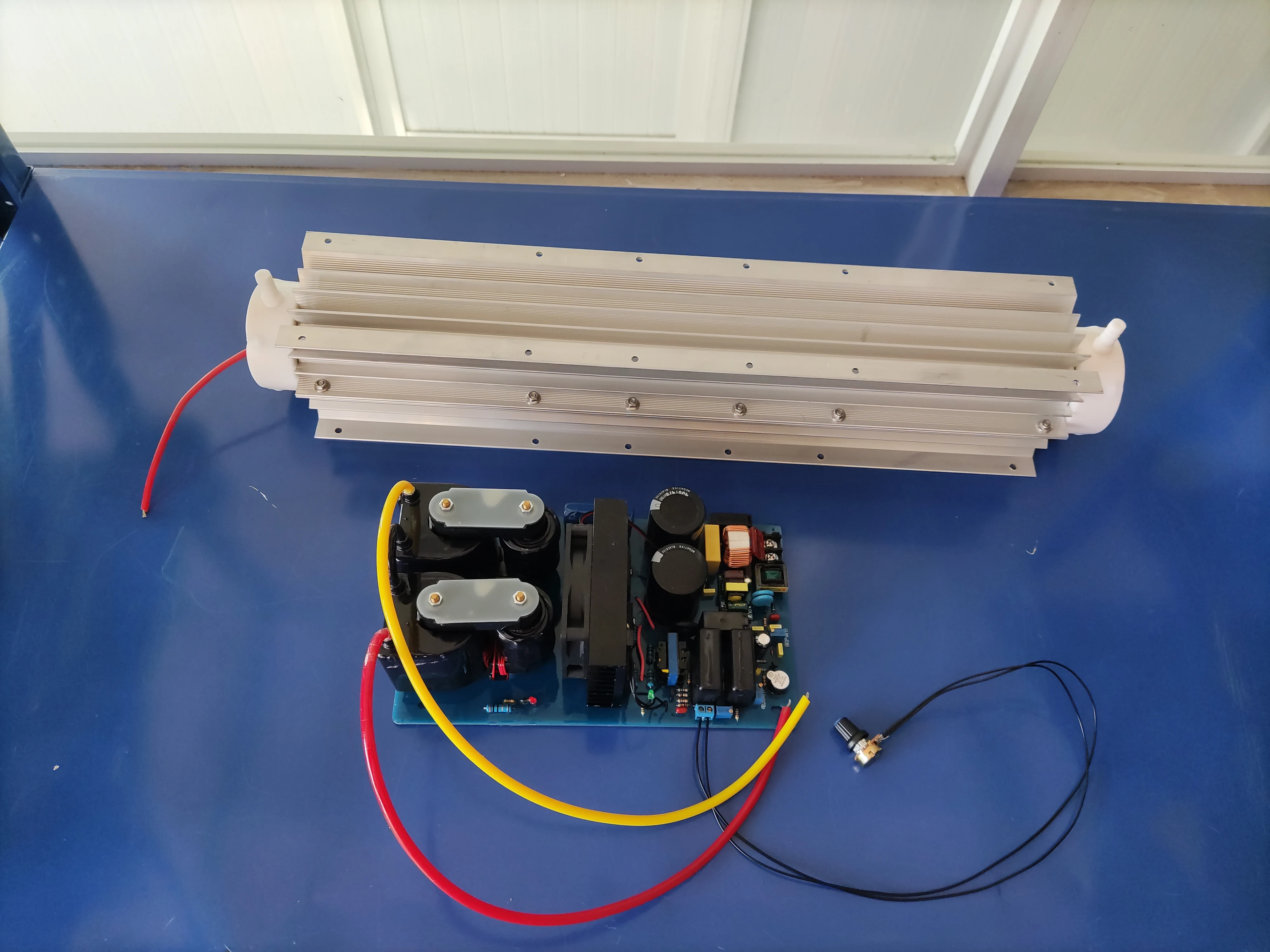40g/h 50g/h 600W Air Cooling Ozone Generator Quartz Tube With Power Supply for Water Treatment