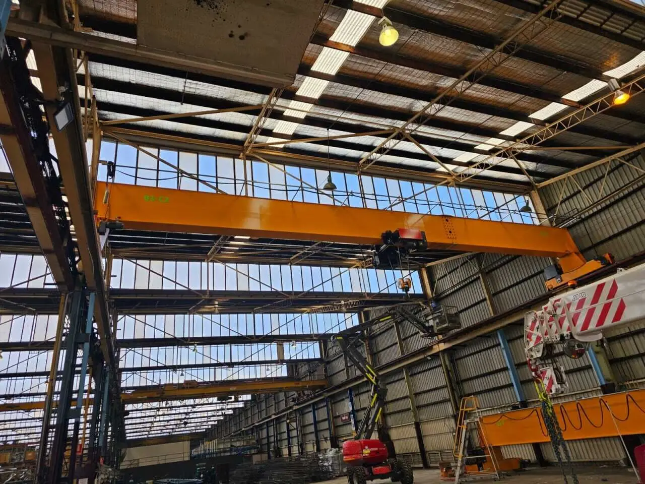 Hd explosion proof single girder low headroom overhead crane trolley hook 8ton 16ton price