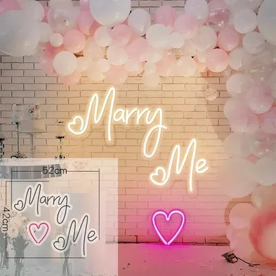 Прямая поставка 12 В 220 домашний Настенный декор для свадебной вечеринки светодиодные буквы уличные водонепроницаемые неоновые вывески на заказ