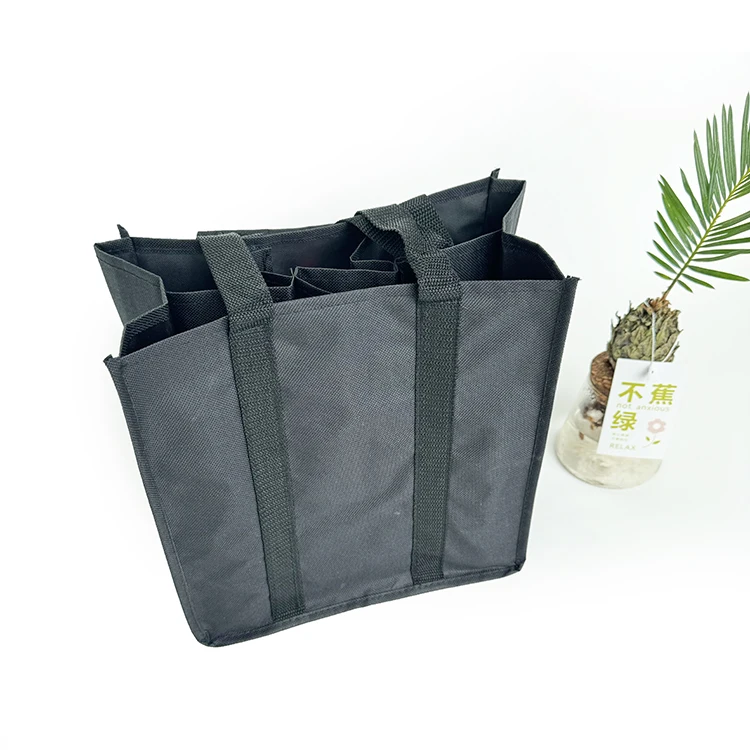 Оксфордские многоразовые Винные сумки с 6 бутылками, модные повседневные тканевые мешки для пыли на заказ