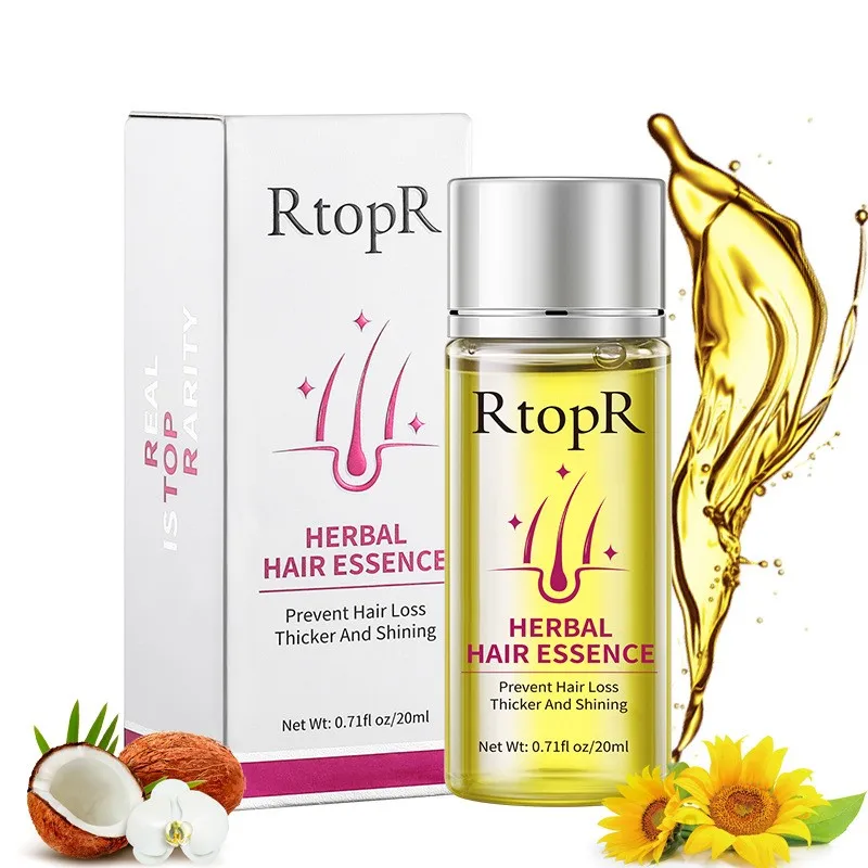 Wholesale Natural Herbal Hair Growth Oil Prevent Loss Repair Damaged Hair Wild Growth Hair Serum Oil