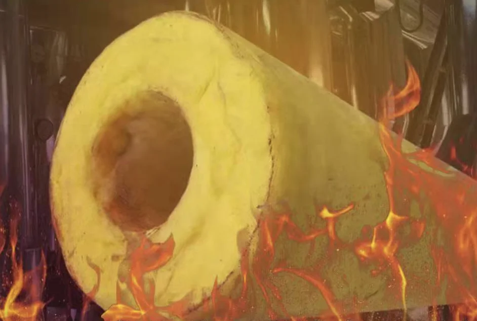 High density insulation aluminum foil insulation pipe flame retardant glass wool pipe steam insulation