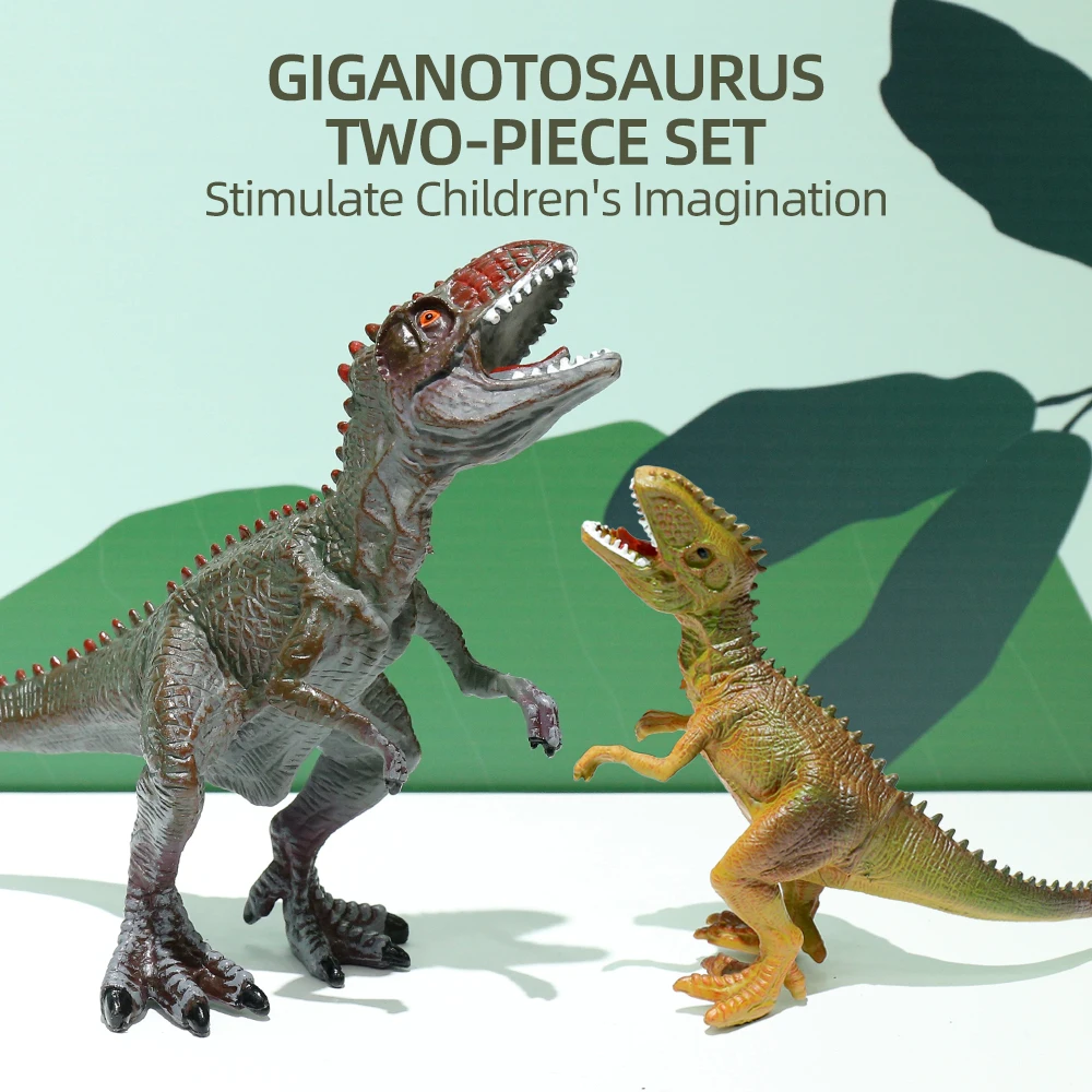 Wholesale animal Toys Dinosaur Figures Toys Realistic Dino Action Figure, Green Plastic Toys, Educational Play