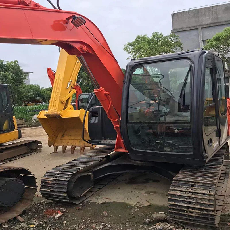 Wholesale Used Hitachi Zx70 Zx60 Mini Excavator Caterpillar 320D Model Yanmar Engine Pump Motor Cheaper Price Crawler Excavator