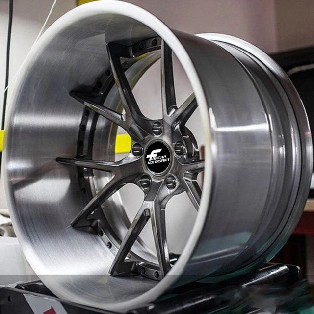 Deep lip forged two-pieces 18-24 inch concave alloy wheels