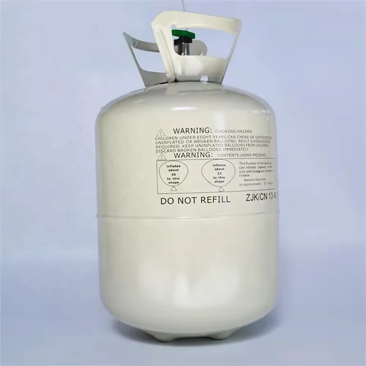 Party Pink Steel Helium Tank Filling Helium Gas 13.6L Balloons Blowing Helium Cylinder