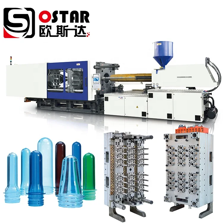 500ml 1000ml  Fully Automatic High Speed Plastic Mineral Water Bottle Pet Preform Injection Molding Machine Making Machine