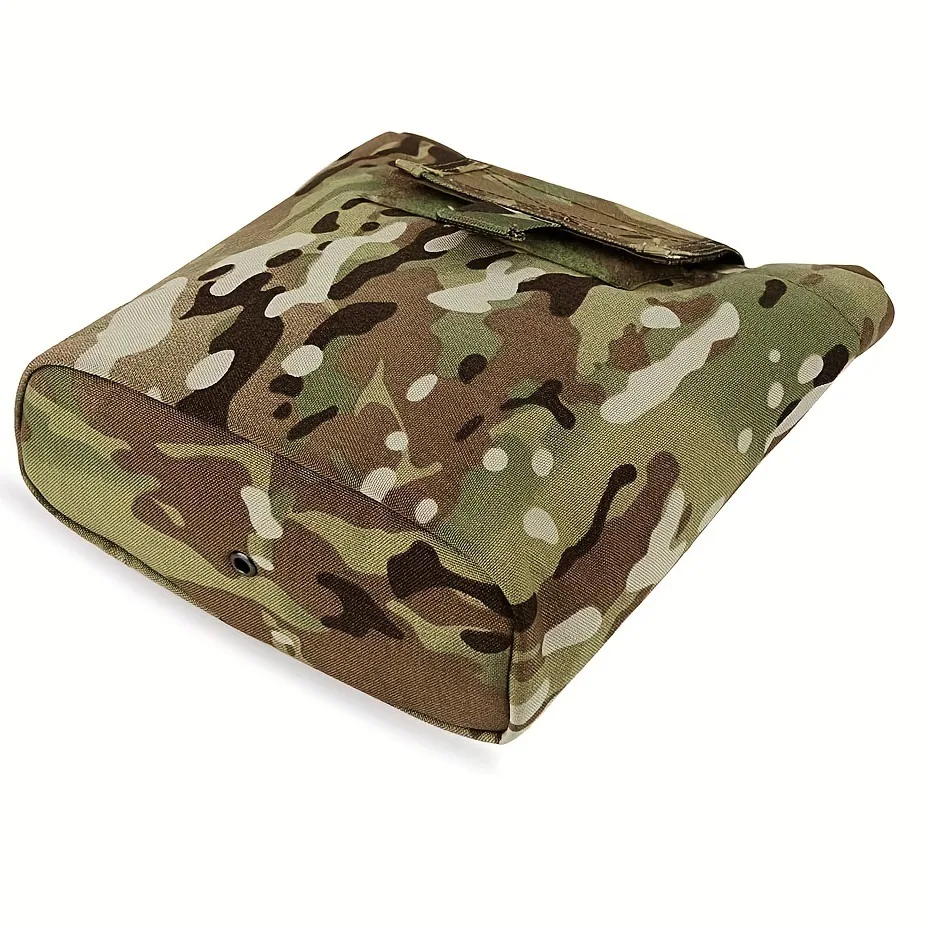Tactical Hunting EDC Foldable Mag Bag Recovery Molle Ammo Dump Magazine Pouch Accessory Bag