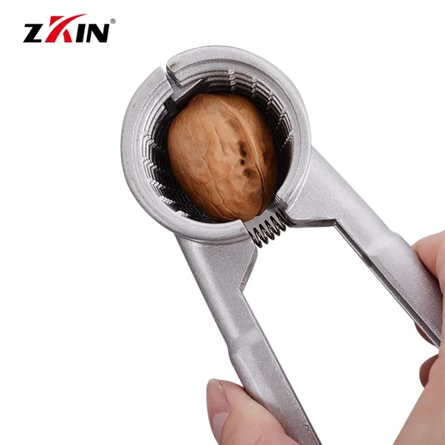 kitchen zinc alloy manual walnut cracker nut cracker opener pecan nut sheeler home gadgets tools