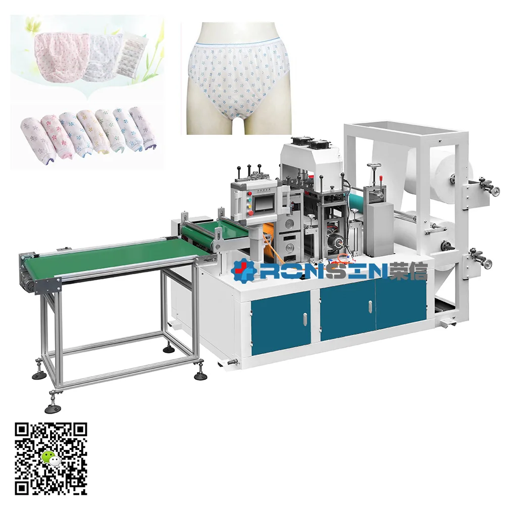 Автоматическая одноразовая Нетканая машина для производства трусиков для женщин