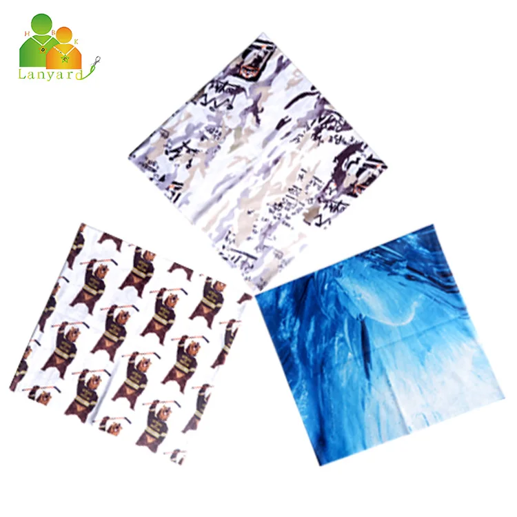 
Manufacturer directly sale High quality customized logo Personalized Colorful bandana 