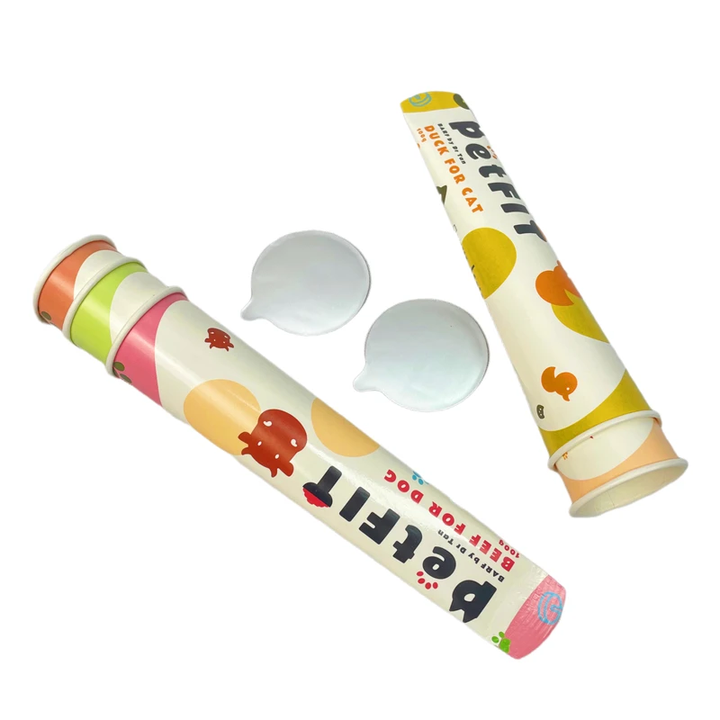 custom printed paper cups recyclable ice cream paper tube ice cream ice lolly tube