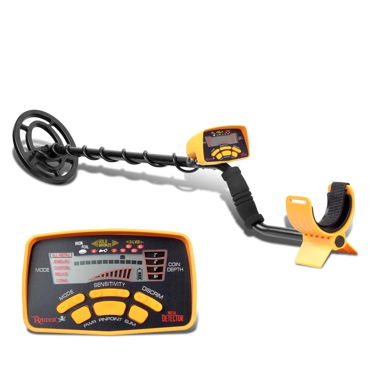 MD6250 LCD Display Control Unit for Professional Underground Metal Detector Scanner