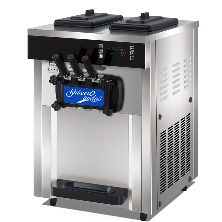 Nengyang Buy The Best Cheap Big Yogurt Italian Industrial Swirl Frozen Countertop Ice Cream Machine