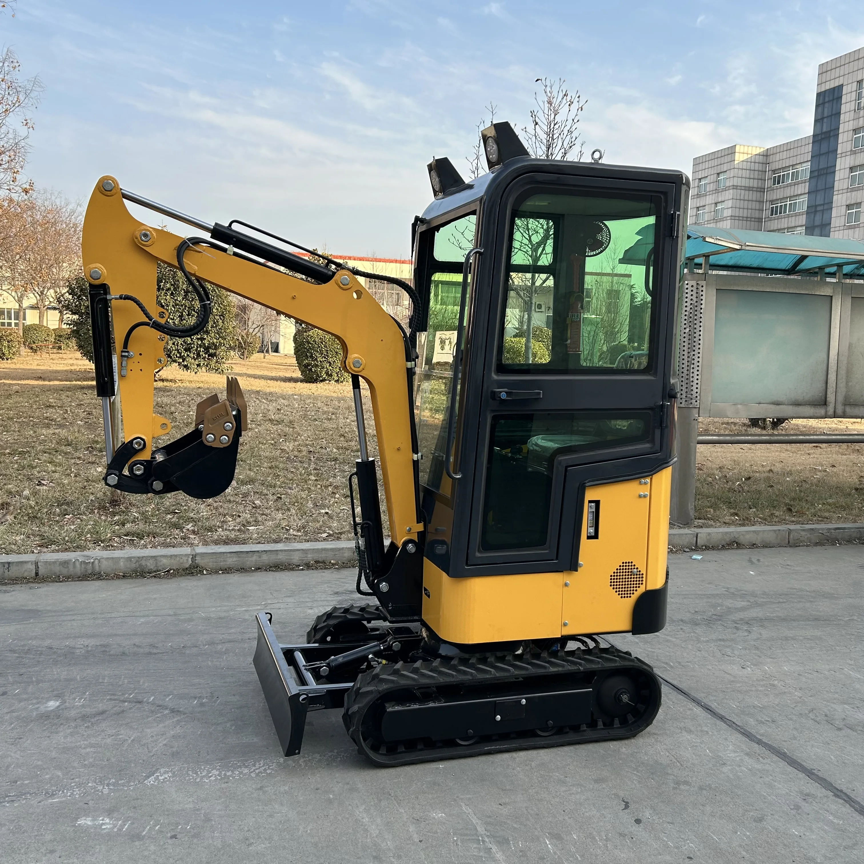 Малый экскаватор 1 тонна 3 5 тонный kubota/yanmar гусеничный двигатель мини-экскаватор насадки