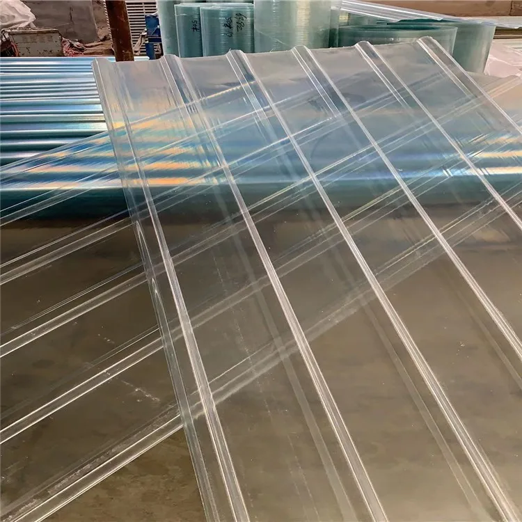 UV Protection transparent fiberglass composite plastic frp daylighting sheets