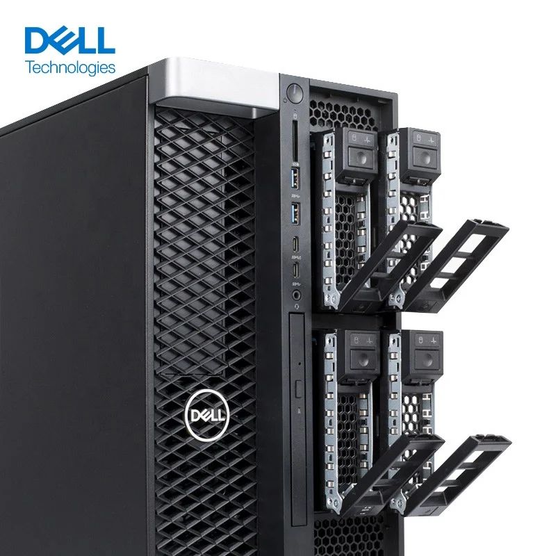 Рабочая станция Precision 7820 Tower/Dual Intel Xeon Gold 5218R/32 ГБ DDR4/256 SSD + 2 ТБ/AMD Radeon Pro W6600