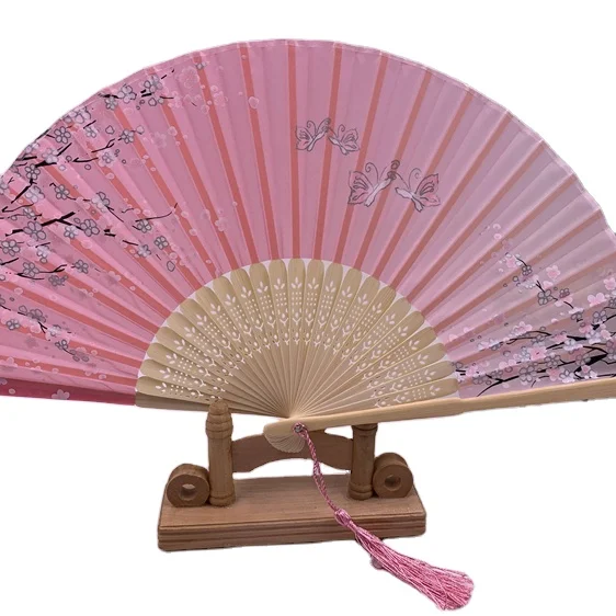 
New Style Exquisite Japanese Folding Hand Fan Wedding Party Folding Fans 
