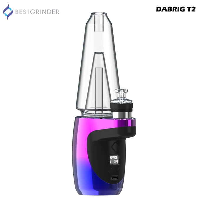  DABCOOL T2 Электрический кальян dab rig Лидер продаж стеклянная водопроводная труба трубка для курения