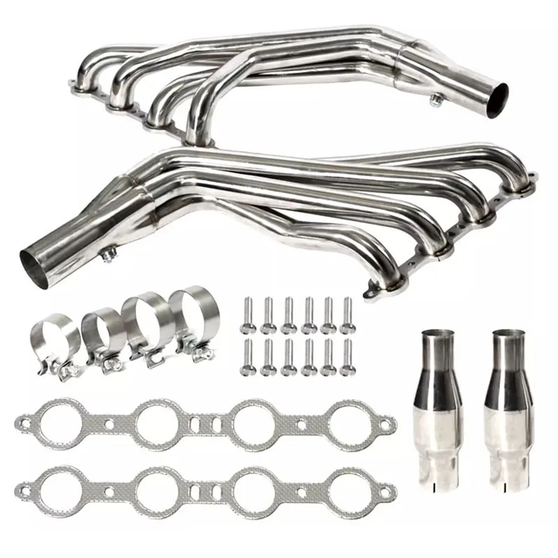 Длинные коллекторы из нержавеющей стали для 2010-2015 Chevy Camaro SS LS3 6.2L V8