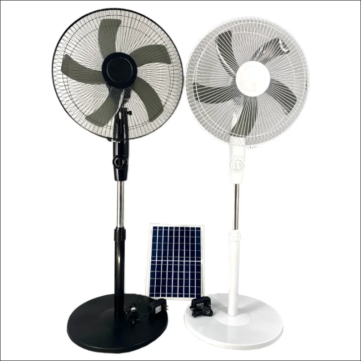 LIGHTSINCERE solar fan with panel and battery,solar power fan for greenhouse with solar panel rechargeable hous