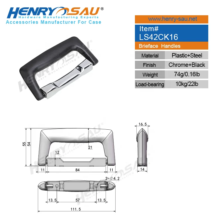 Plastic Attache Handle performance box toolbox handle