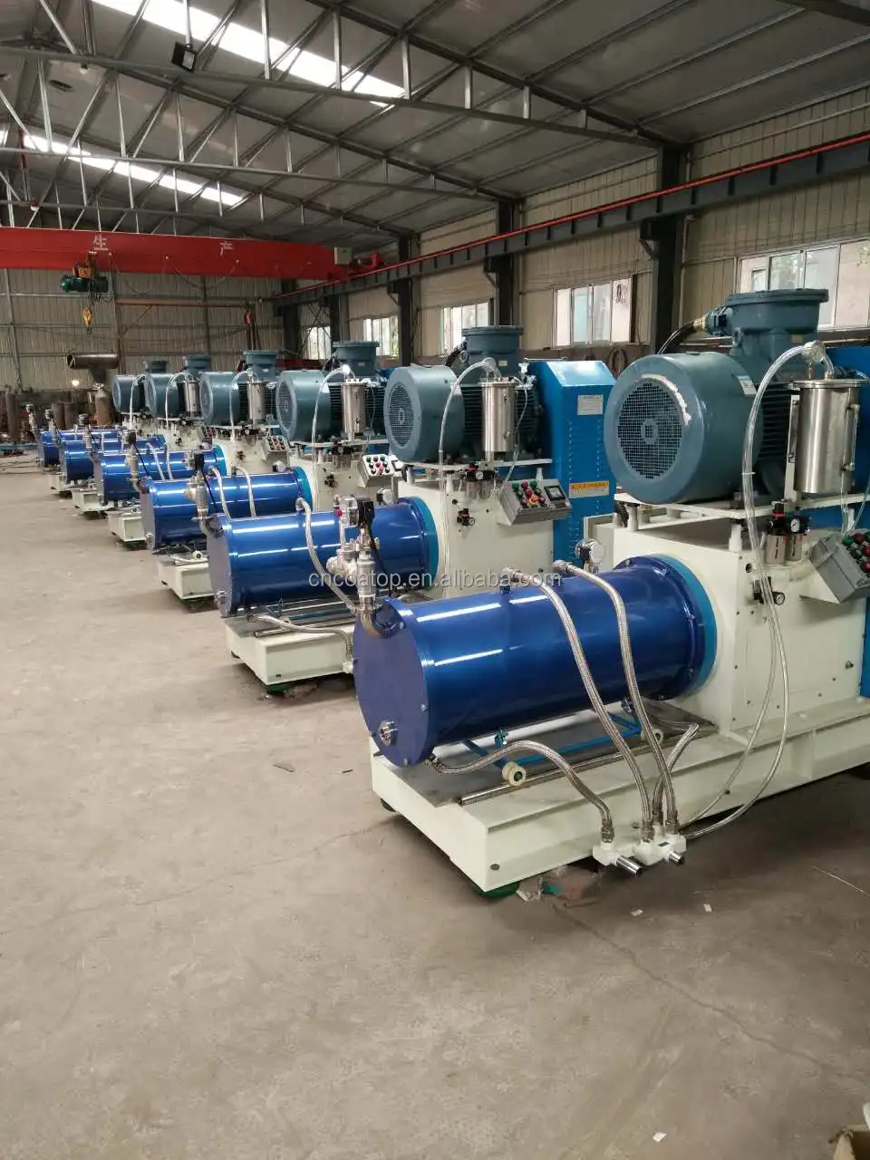 Paint ink dye horizontal sand ball bead mill milling blade grinder grinding milling machine