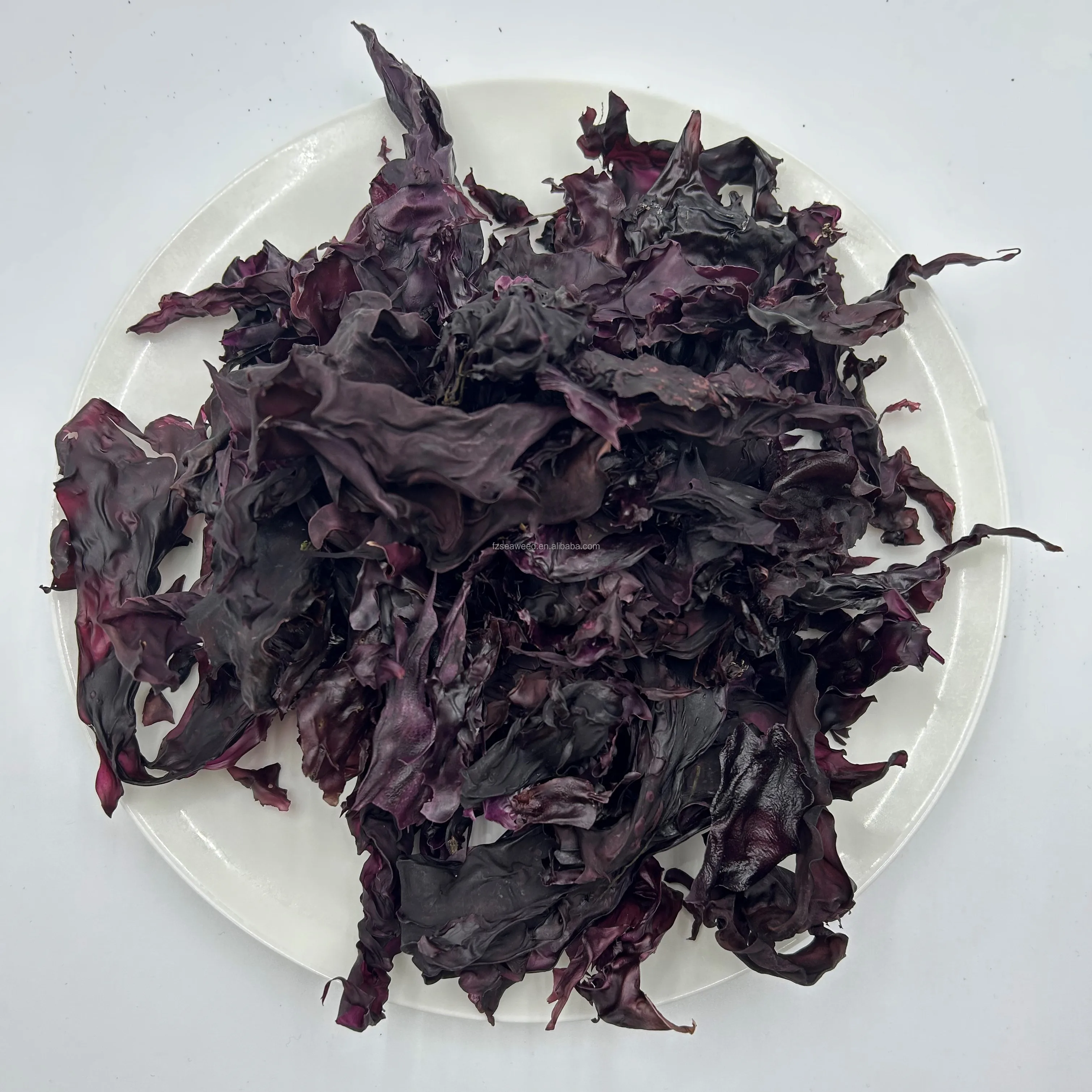 China Supplier Dried Rhodymenia Palmata Red Algae Flakes Dulse