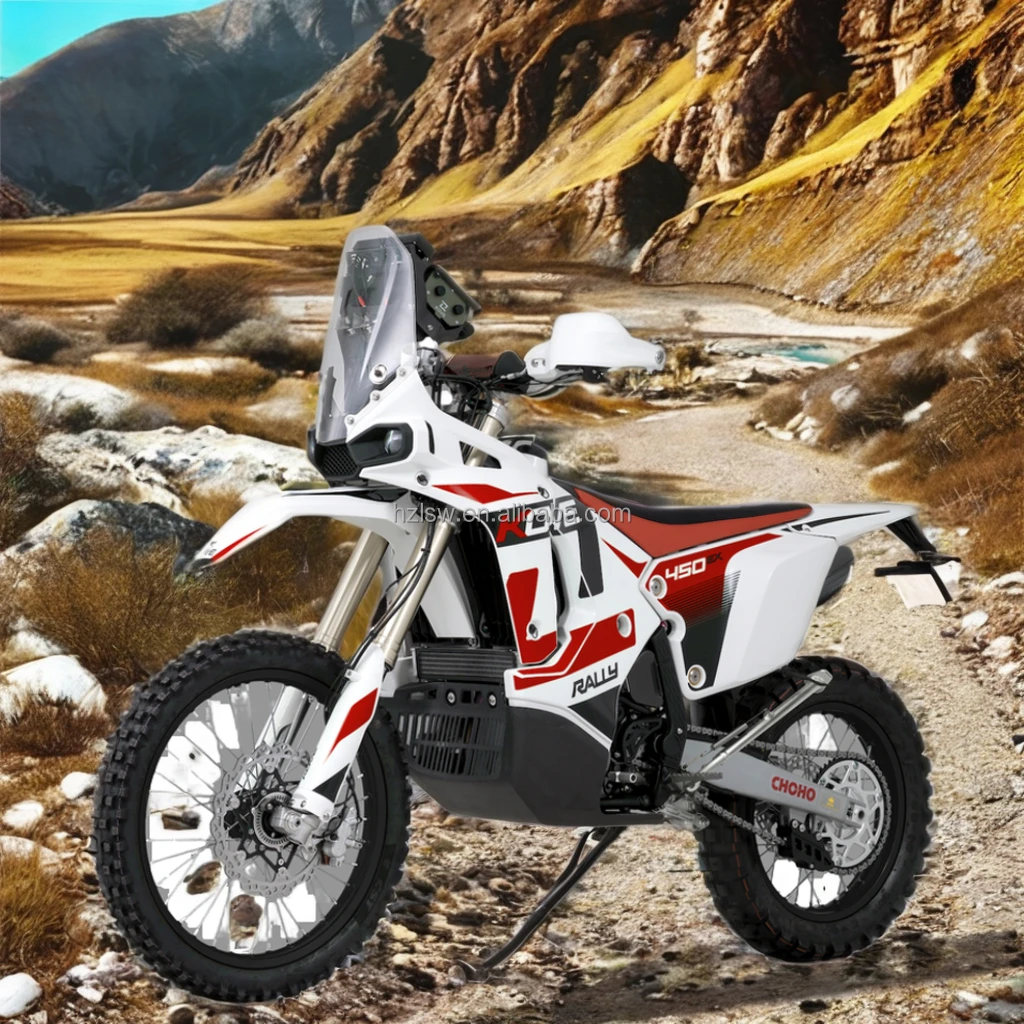 Профессиональный внедорожный мотоцикл Enduro 450Rally EX с двигателем мощностью 48 кВт