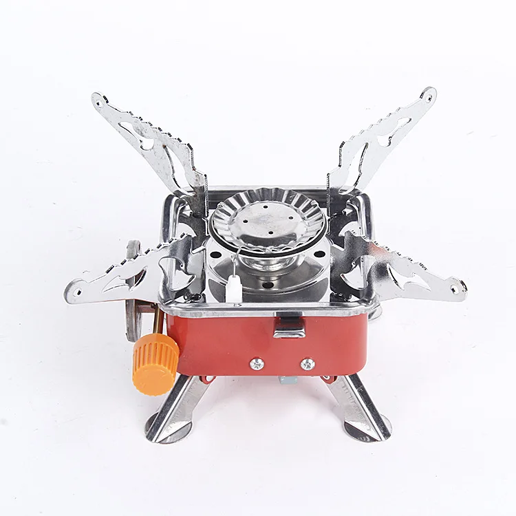 Portable Mini Camping Outdoor Alcohol Stove Survival Furnace Stove Pocket Picnic Cooking Gas Burner Made of Iron Metal