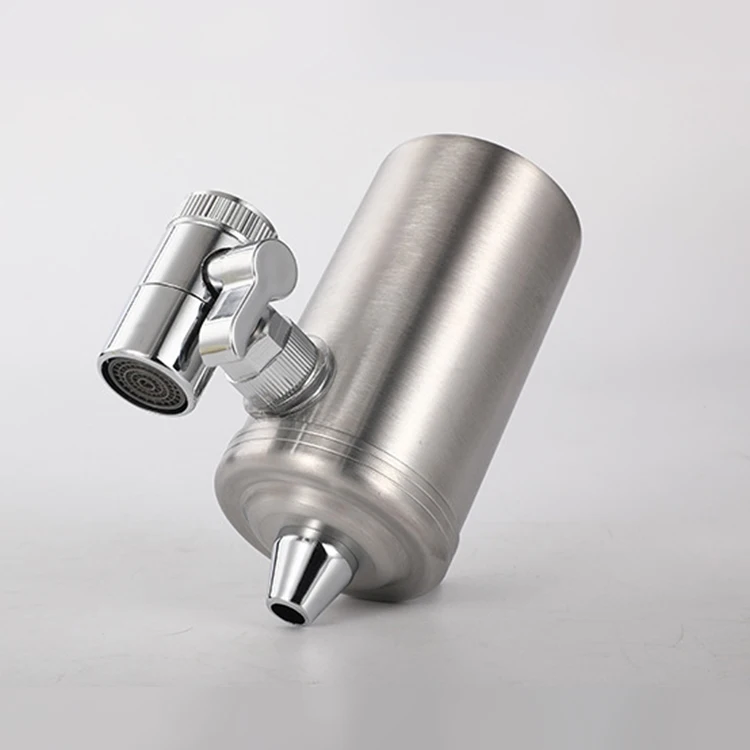 FLN Household kitchen 304 stainless steel  tap water filter ceramic water filter faucet purifier