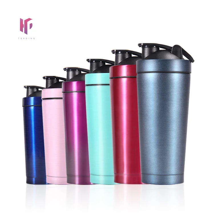 2021 Big capacity Shaker Bottle 24oz Stainless Steel Protein Insulated wholesale Shaker Water Bottle