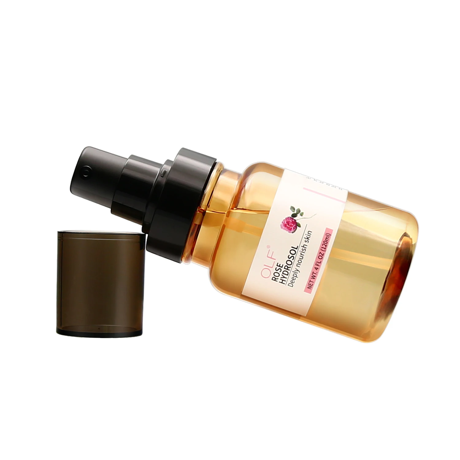 Private Label Organic Damascus Rose Hydrosol Facial Spray Floral Rose Water Toner