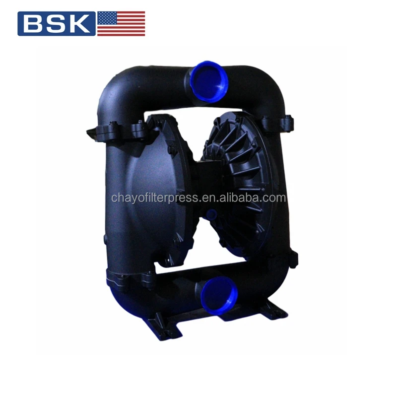 BSK Aluminum With PTFE Membrane AODD Double Pneumatic Diaphragm Pump