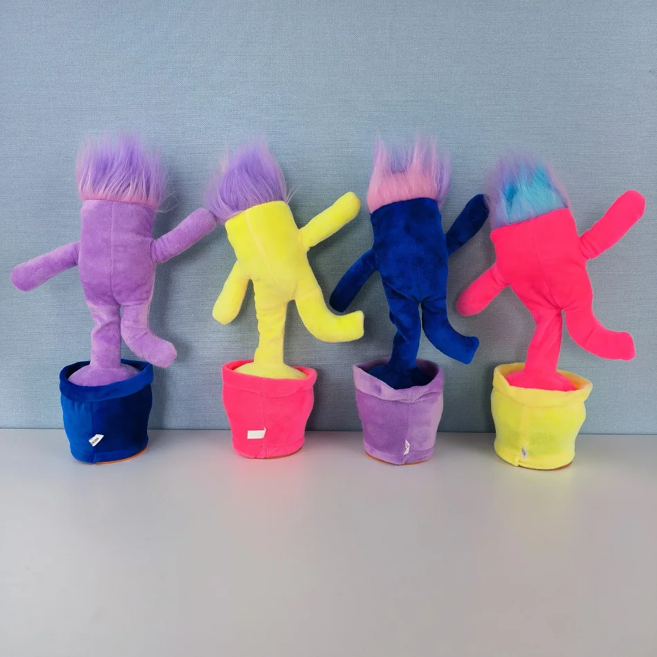 Fast Shipping BSCI Custom Plush Cactus Toy Dancing and Singing Electronic Rechargeable Repeat Talking Soft Stuffed Toys for Kids