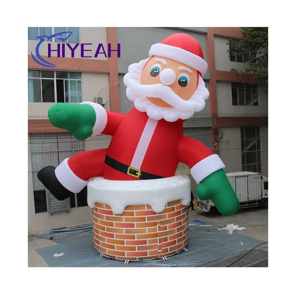 Big Christmas Inflatable Decoration Gnomes Grinch Air Sana Backyard Commercial