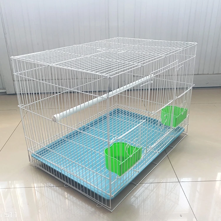 Steel Mesh Small Folding Love Bird Hanging Breeding Cage 601 Cages in C