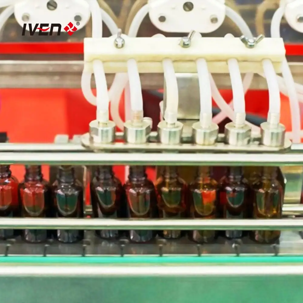 High Speed Vitamin Syrup Bottling and Washing Production Line Bottle Filling and Washing Line for Vitamin Syrup