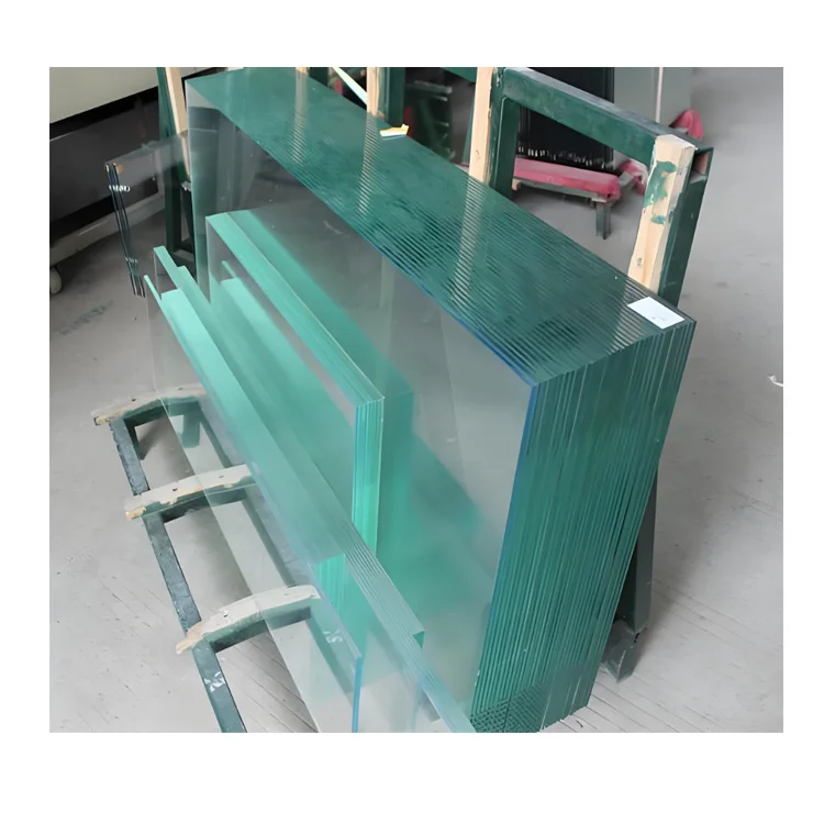 Hot Selling Modern Design Double-Layer Transparent Laminated Glass Wholesale Fma Fused Slabs laminated Glass