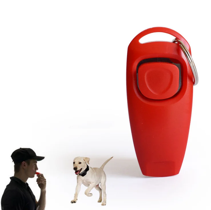 2021 многоцветный дрессировочный свисток для собак Clicker 2 в