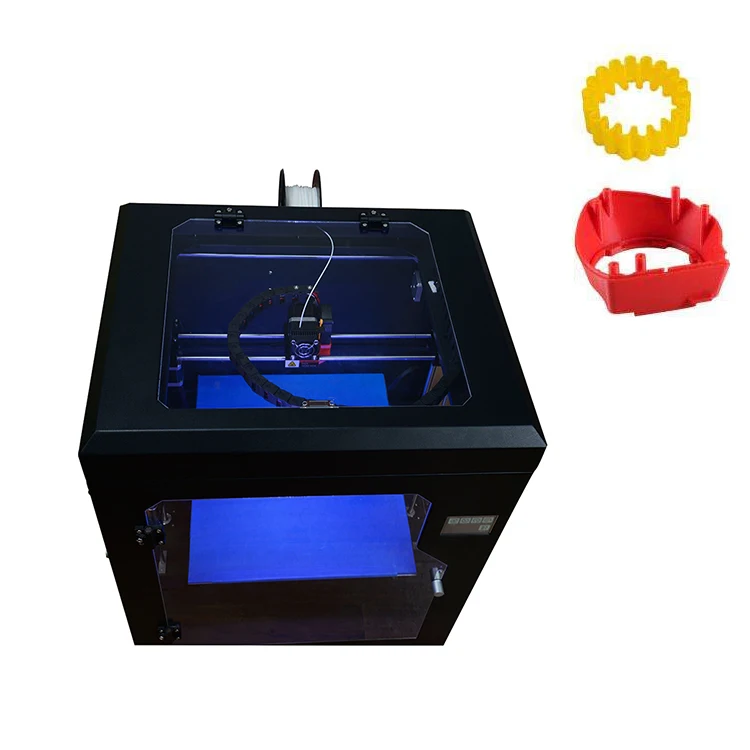 2020 New Luminous character 3D printer and newest 3d printer manufacturers for 3D printing with 300x300x400mm 3D printing size
