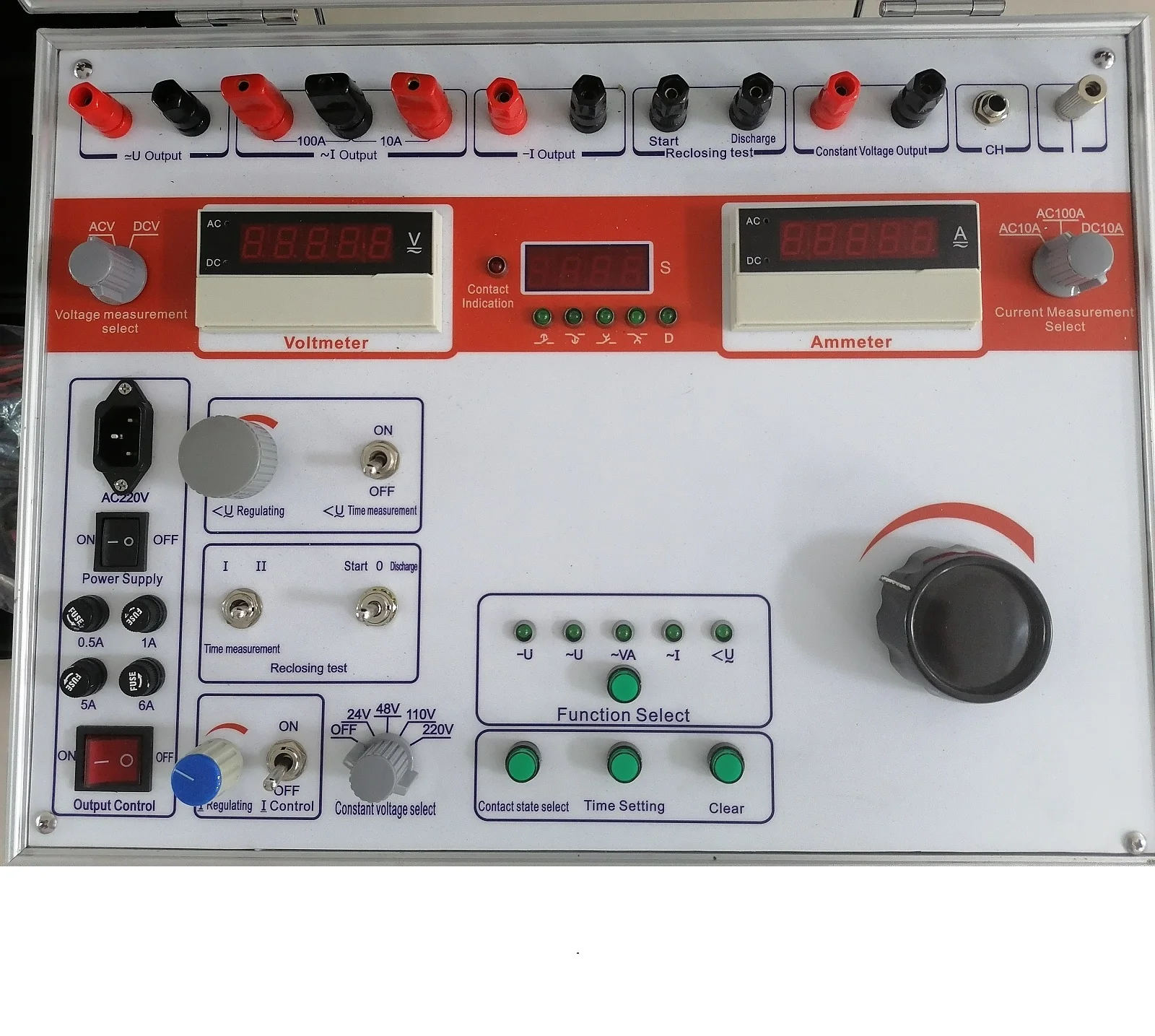 Однофазное реле система тестирования вторичного тока впрыска напряжения высокоточный тестер для повторного использования по лучшей цене