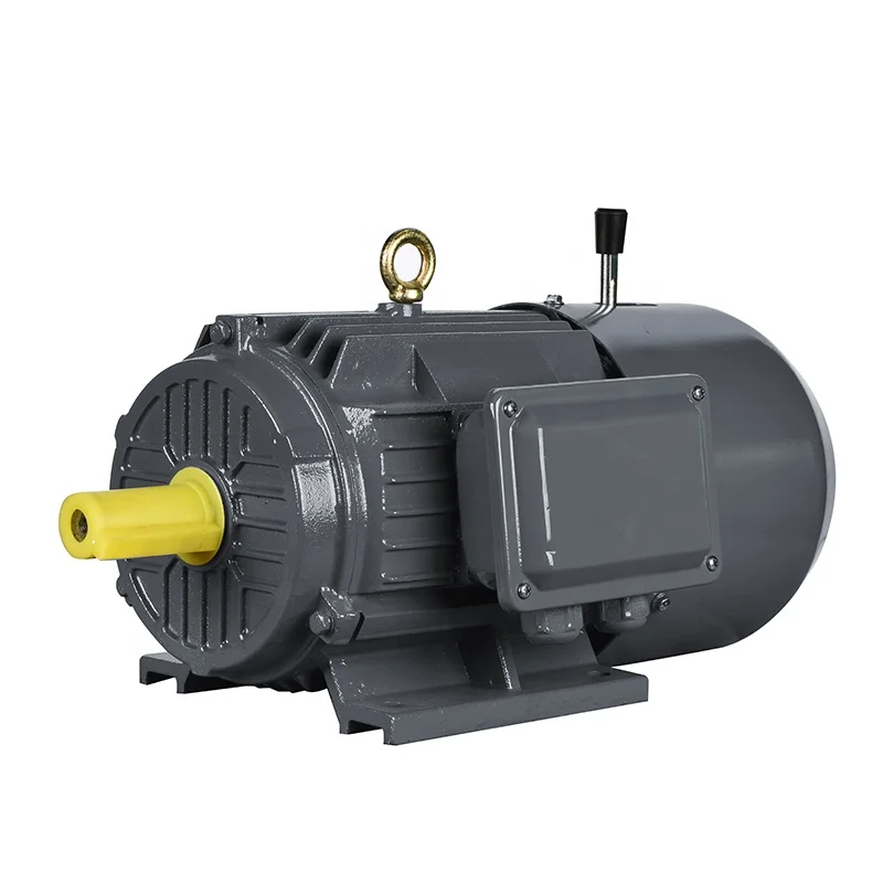 Low noise Chinese high quality 0.75kw 1.5kw OEM AC brake motora three phase asynchronous motors